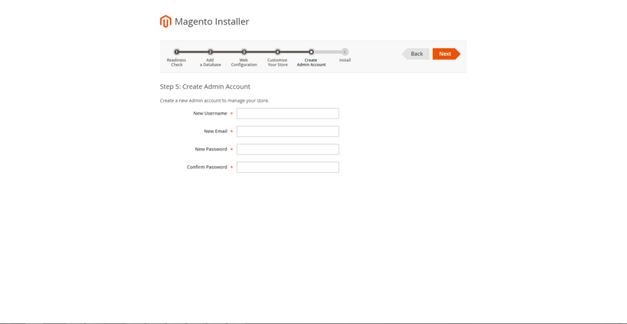 magento installation step by step